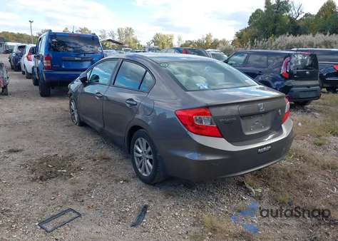 2012 Honda Civic Ex from USA, damaged, VIN 19XFB2F83CE308983